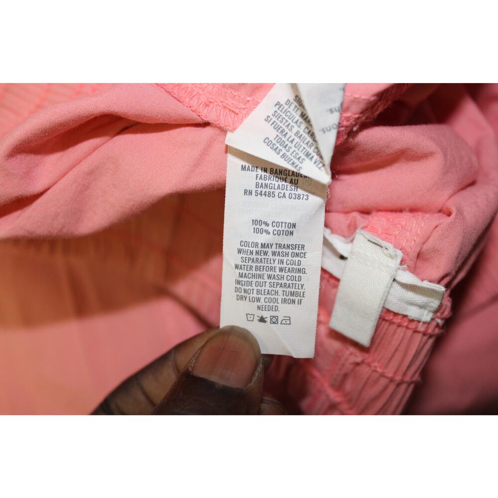 Aerie High Waisted Go-For-It Baggy Cargo Pant, Spicy Coral, Size S - Picture 6 of 7